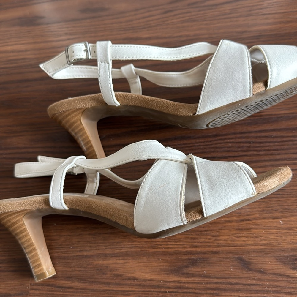 White A2 Sandals - Picture 2 of 6